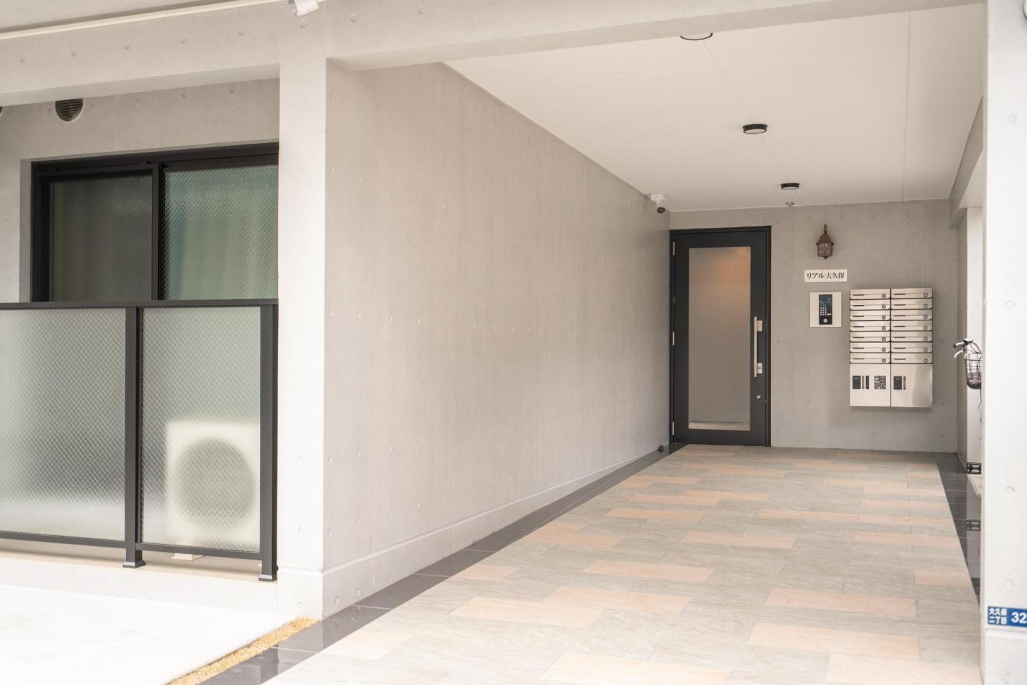 Real Okubo Apartment Hotel Präfektur Tokio Exterior foto
